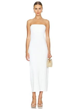 GIGI C Maya Dress in White. Size L. Also in XS, M.