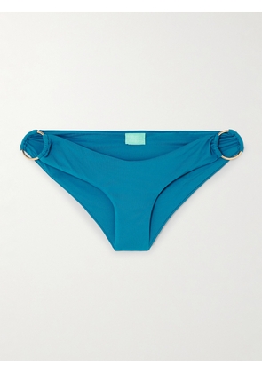 Melissa Odabash - Hamburg Embellished Bikini Briefs - Blue - UK 6,UK 8,UK 10,UK 12,UK 14,UK 16