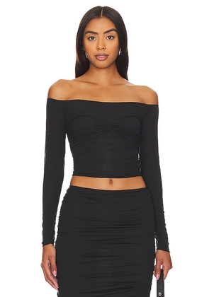 Indah Coco Pinch Bra Top in Black. Size M. Also in XL.