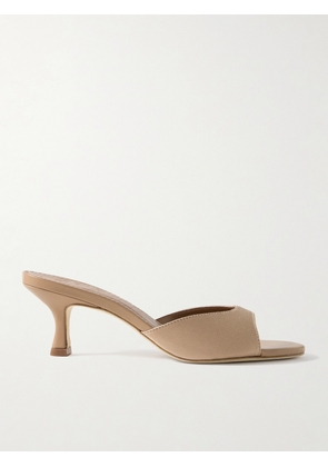 STAUD - Brigitte Satin Mules - Neutrals - IT35,IT35.5,IT36,IT36.5,IT37,IT37.5,IT38,IT38.5,IT39,IT39.5,IT40,IT40.5,IT41,IT41.5,IT42