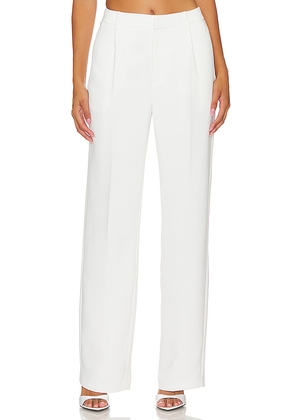 Good American Suiting Column Trouser in Ivory. Size 22. Also in 24.