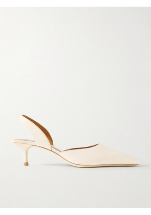 STAUD - Sebastian Leather Slingback Pumps - Ivory - IT35,IT35.5,IT36,IT36.5,IT37,IT37.5,IT38,IT38.5,IT39,IT39.5,IT40,IT40.5,IT41,IT41.5,IT42