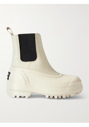 Proenza Schouler - + Sorel Caribou Leather And Rubber Platform Chelsea Boots - Ecru - US5,US6,US6.5,US7,US7.5,US8,US8.5,US9,US9.5,US10,US10.5,US11,US12