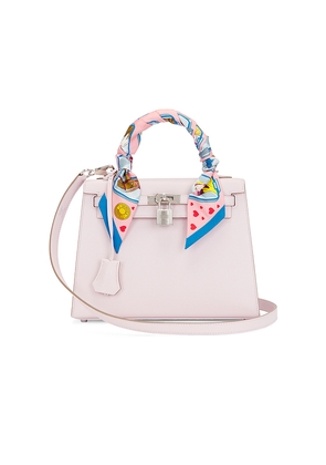 FWRD Renew Hermes Epsom Kelly 25 Handbag in Mauve.