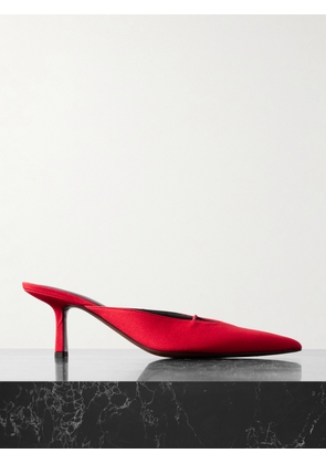 NEOUS - Matar Satin Mules - Red - IT36,IT37,IT38,IT39,IT40,IT41