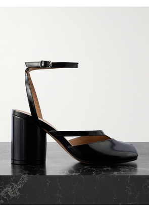 Maison Margiela - Tabi Split-toe Glossed Leather Pumps - Black - IT35,IT35.5,IT36,IT36.5,IT37,IT37.5,IT38,IT38.5,IT39,IT39.5,IT40,IT40.5,IT41