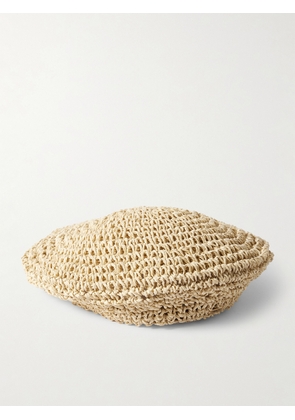 Eugenia Kim - Jackie Straw Beret - Neutrals - One size