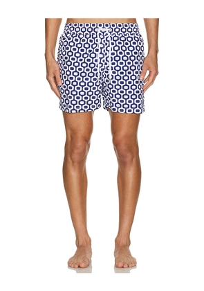 Frescobol Carioca Sport Ipanema Swim Short in Navy. Size L. Also in S, XXL/2X, XXXL/3X.