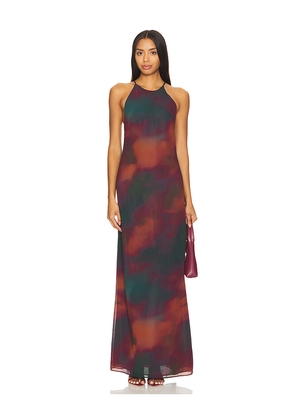 House of Harlow 1960 x REVOLVE Grayson Maxi Dress in Burgundy. Size M. Also in XS, S.