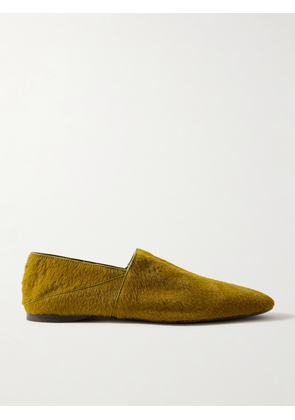TOVE - Pascale Calf Hair Slippers - Yellow - IT36,IT37,IT38,IT39,IT40,IT41,IT42