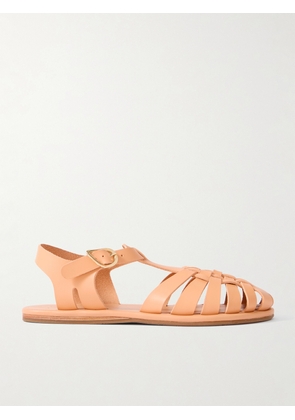 Ancient Greek Sandals - Karina Woven Leather Sandals - Neutrals - IT35,IT36,IT37,IT38,IT39,IT40,IT41,IT42