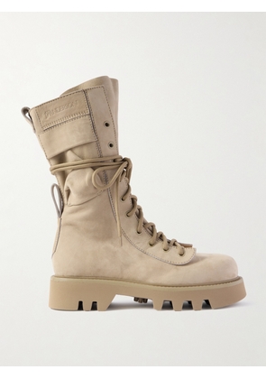 JW Anderson - Suede Combat Boots - Neutrals - IT35,IT36,IT37,IT38,IT39,IT40,IT41,IT42