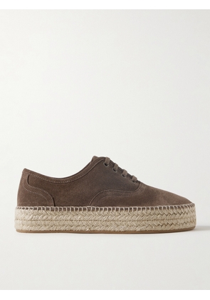 JW Anderson - Suede Espadrille Platform Sneakers - Brown - IT35,IT36,IT37,IT38,IT39,IT40,IT41,IT42