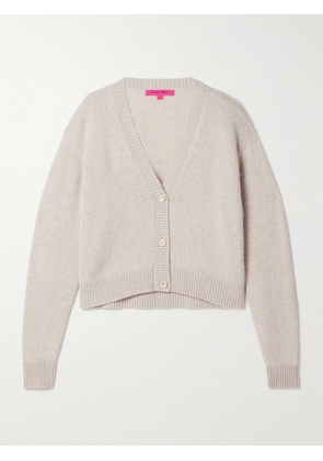 The Elder Statesman - Cropped Cashmere Cardigan - Gray - x small,small,medium,large