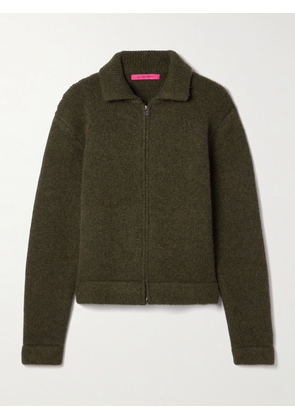 The Elder Statesman - Cashmere Cardigan - Green - x small,small,medium,large