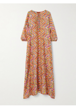 Missoni - Mare Printed Cotton And Silk-blend Kaftan - Multi - x small,small,medium,large
