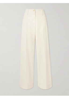 Patou - Stretch Wool-twill Tapered Pants - Ivory - FR 34,FR 36,FR 38,FR 40,FR 42,FR 44