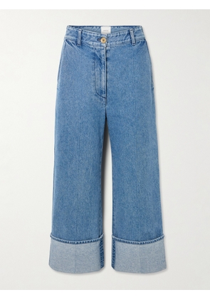 Patou - Iconic High-rise Straight-leg Jeans - Blue - FR 34,FR 36,FR 38,FR 40,FR 42,FR 44