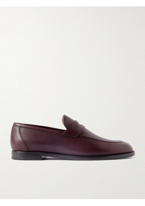 Loro Piana - Sergio Leather Loafers - Purple - IT36,IT36.5,IT37,IT37.5,IT38,IT38.5,IT39,IT39.5,IT40,IT40.5,IT41