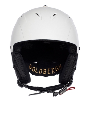 Goldbergh Khloe Ski Helmet in White. Size L/XL. Also in XXS/XS.