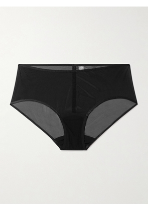 Commando - Stretch-mesh Briefs - Black - x small,small,medium,large,x large