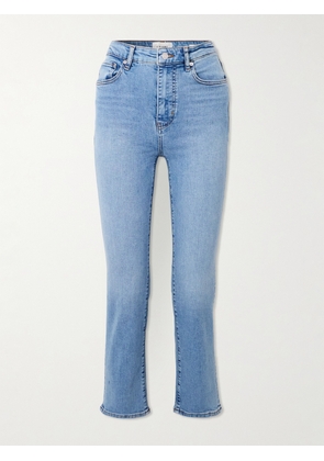 FRAME - The Pencil Cropped High-rise Skinny Jeans - Blue - 23,24,25,26,27,28,29,30,31,32,33,34