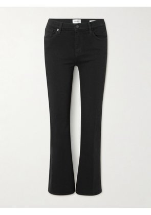 FRAME - The Icon Low-rise Bootcut Jeans - Black - 23,24,25,26,27,28,29,30,31,32