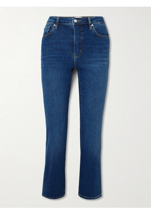 FRAME - The Pencil Cropped High-rise Slim-leg Jeans - Blue - 23,24,25,26,27,28,29,30,31,32,33