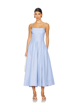 SIMKHAI Kittiya Dress in Baby Blue. Size 0. Also in 00, 4, 8.