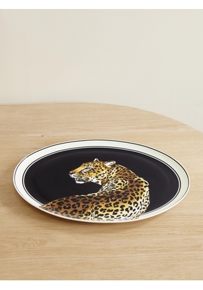 Dolce & Gabbana - Printed Porcelain Platter - Animal print - One size
