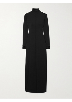 WARDROBE.NYC - + Rhw Paneled Stretch-jersey Turtleneck Maxi Dress - Black - x small,small,medium,large