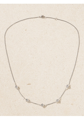 L’Atelier Nawbar - The 5 Dots 18-karat White Gold Diamond Necklace - Silver - One size