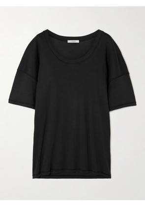 LEMAIRE - Oversized Cotton-jersey T-shirt - Black - xx small,x small,small,medium,large,x large,xx large