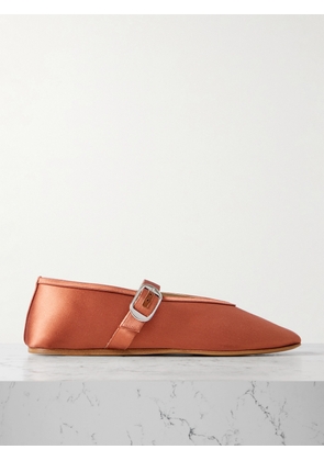 Le Monde Béryl - Stella Satin Mary Jane Ballet Flats - Metallic - IT35,IT35.5,IT36,IT36.5,IT37,IT37.5,IT38,IT38.5,IT39,IT39.5,IT40,IT40.5,IT41,IT41.5,IT42