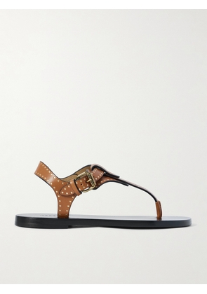 Isabel Marant - Joony Studded Leather Sandals - Brown - FR36,FR37,FR38,FR39,FR40,FR41