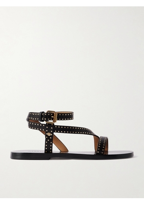 Isabel Marant - Jopee Studded Leather Sandals - Black - FR36,FR37,FR38,FR39,FR40,FR41