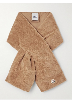 Moncler - Fleece Down Scarf - Brown - One size