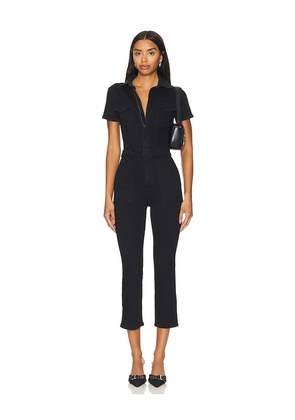 Good American Fit For Success Petite Jumpsuit in Black. Size 4X. Also in 5X.