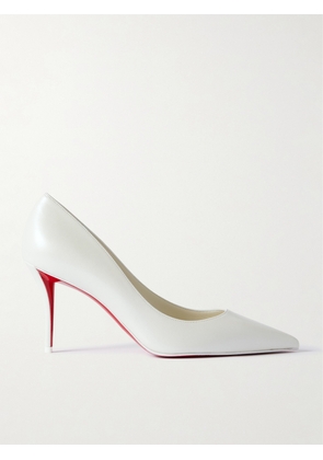 Christian Louboutin - Miss Z 80 Leather Pumps - Silver - IT36,IT36.5,IT37,IT37.5,IT38,IT38.5,IT39,IT39.5,IT40,IT40.5,IT41,IT41.5,IT42
