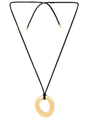 Heaven Mayhem Mini Necklace in Metallic Gold.
