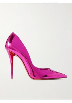 Christian Louboutin - Miss Z 100 Mirrored-leather Pumps - Pink - IT35,IT36,IT36.5,IT37,IT37.5,IT38,IT38.5,IT39,IT39.5,IT40,IT40.5,IT41,IT41.5,IT42