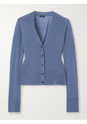 Joseph - Cashmere Cardigan - Blue - x small,small,medium,large,x large