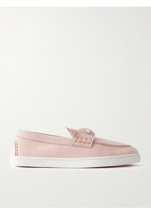 Christian Louboutin - Chambeliboat Suede Loafers - Pink - IT36,IT36.5,IT37,IT37.5,IT38,IT38.5,IT39,IT39.5,IT40,IT40.5,IT41,IT41.5,IT42