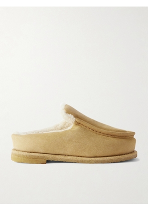JW Anderson - Shearling-lined Suede Loafers - Brown - IT37,IT38,IT39,IT40,IT41,IT42