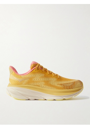 Hoka - Clifton 9 Gtx Ts Rubber-trimmed Mesh Sneakers - Yellow - US5,US5.5,US6,US6.5,US7,US7.5,US8,US8.5,US9,US9.5,US10,US10.5,US11