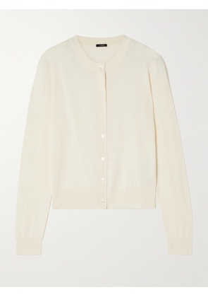 Joseph - Cotton, Cashmere And Silk-blend Cardigan - Ivory - xx small,x small,small,medium,large,x large