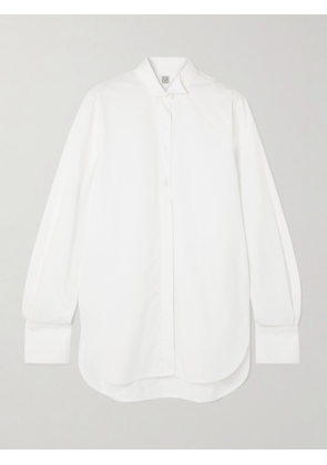 TOTEME - Organic Cotton-poplin Shirt - White - DK32,DK34,DK36,DK38,DK40,DK42