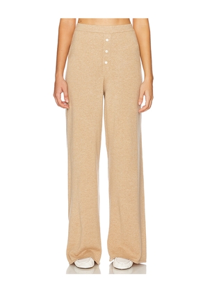 Guest In Residence Everywear Cashmere Pant in Beige. Size L. Also in XL.