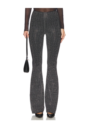 Good American Crystal Pull On Flare Leggings in Black. Size 4X. Also in 5X.