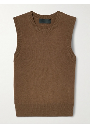 Nili Lotan - May Cashmere Tank - Brown - x small,small,medium,large